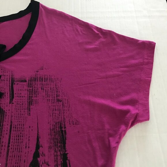 NWOT - Jinying V-Neck Eiffel Tower Blouse with Raglan Sleeves - Picture 6 of 9